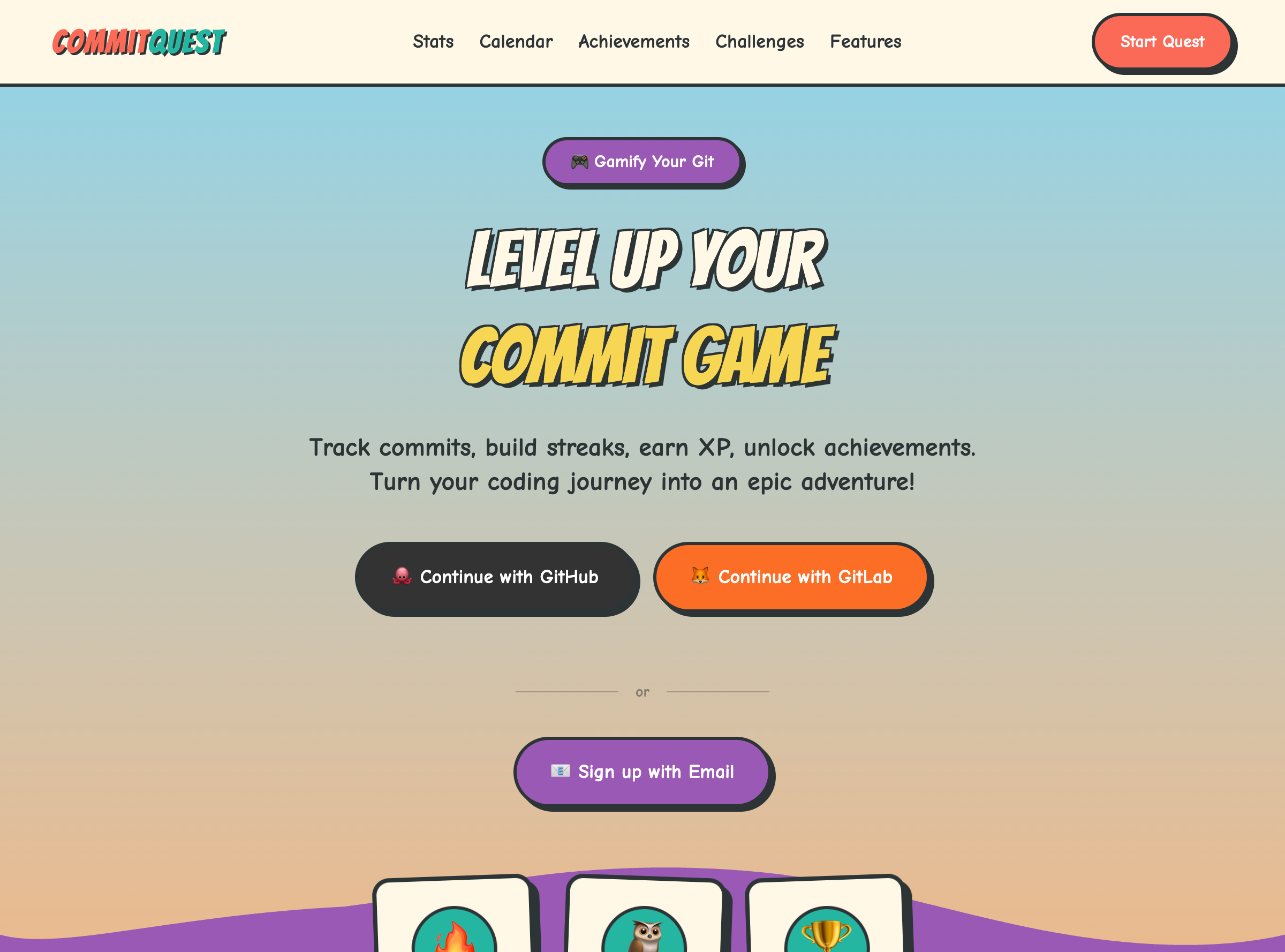Commit Quest Screenshot